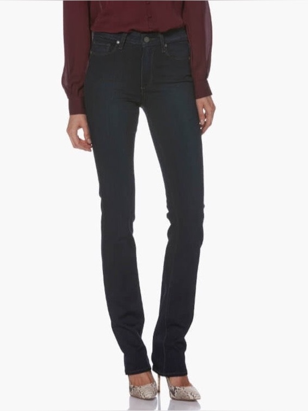 PAIGE Hoxton Straight Leg Jeans in Mona | 28